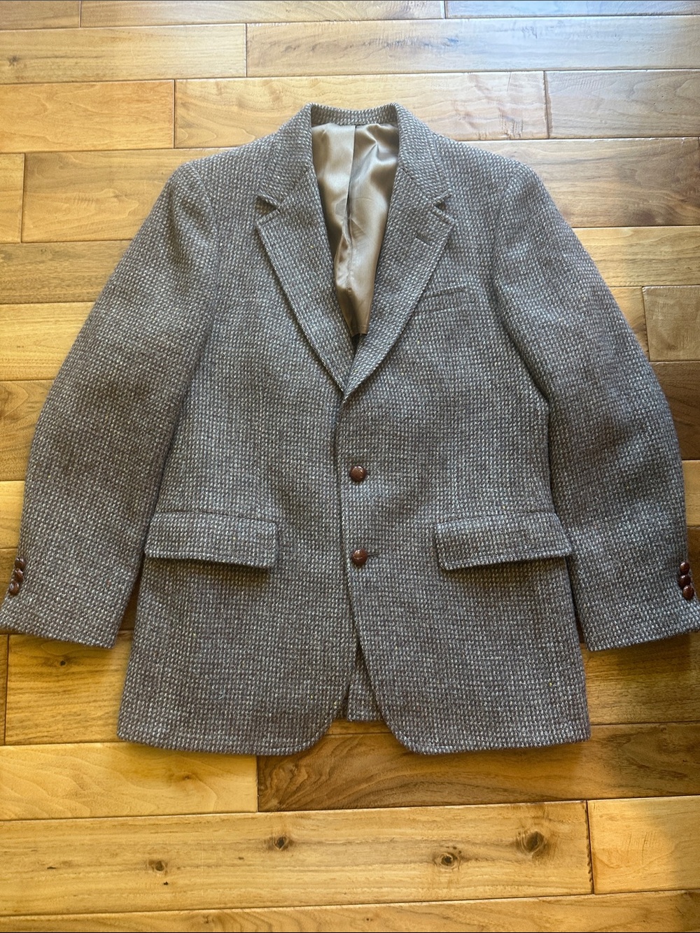 Vtg Evan Picone tweed blazer Union made